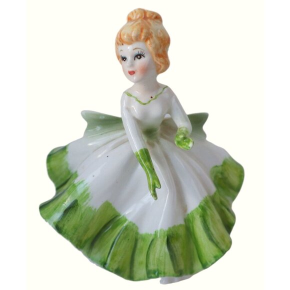 Vintage Relpo Lady Planter #5938 Japan Ceramic Mid Century - Picture 5 of 6